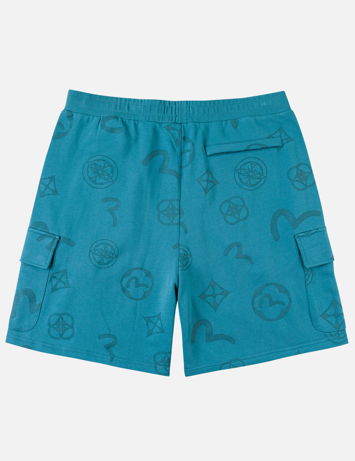 渐变染色海鸥与家纹梭织短裤